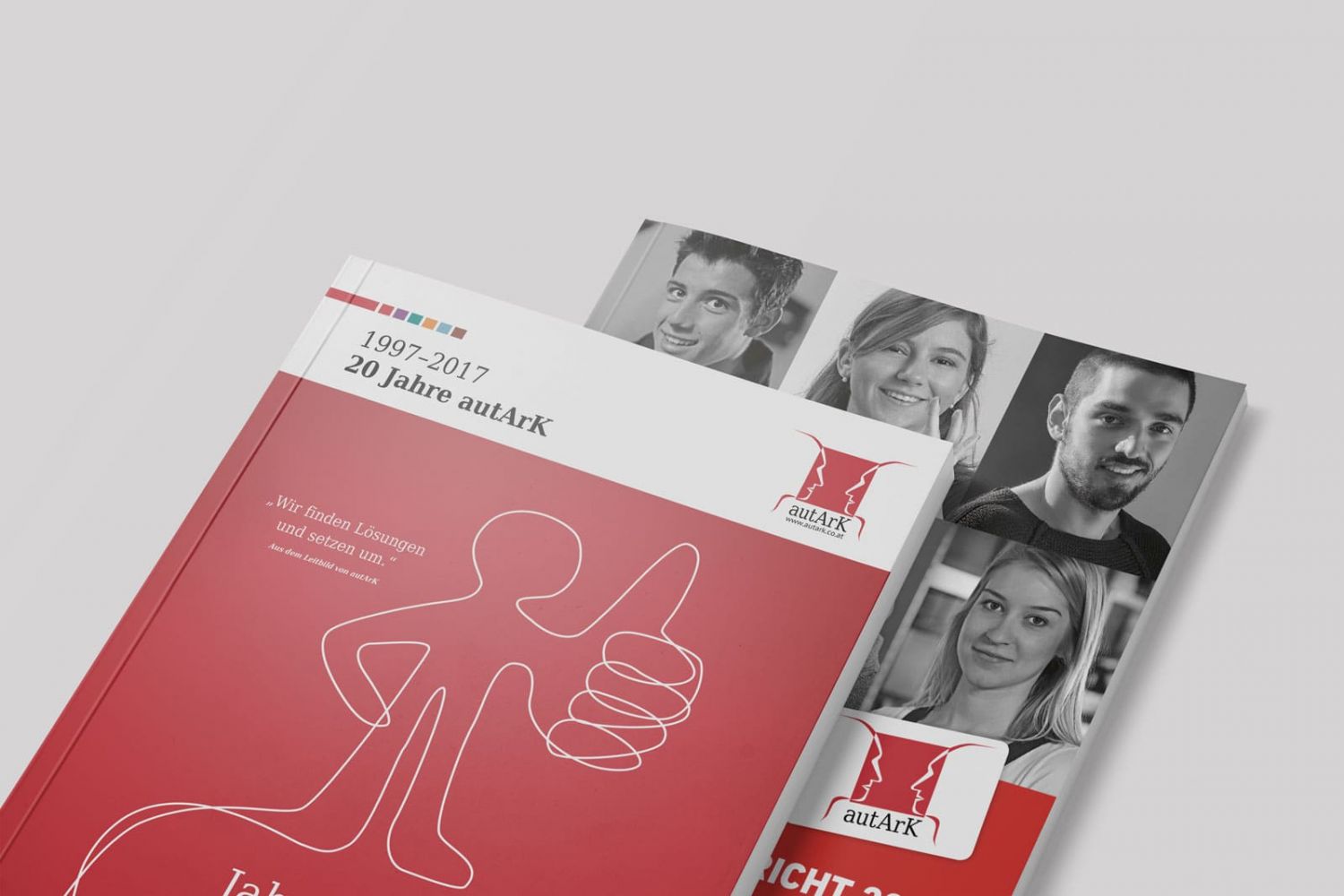 Jahresbericht Autark Vorderseite und Rückseite