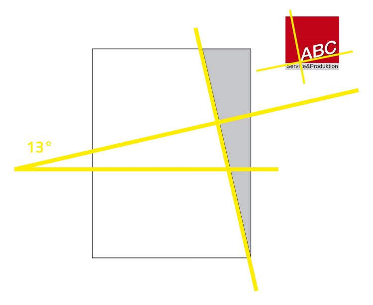 Gestaltungskonzept Logo Layout Beschnitt